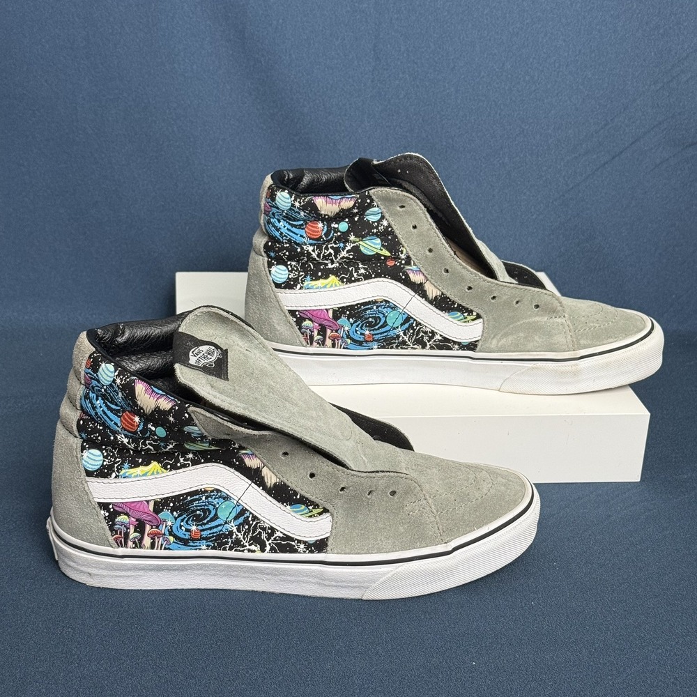 Vans SK8-Hi Cosmic Glow Shadow Gray Mens 8.5 US VN000D3HY28 Sneaker